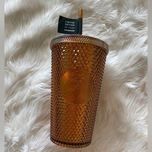 Starbucks 50th Anniversary Studded Honeycomb Tumbler
